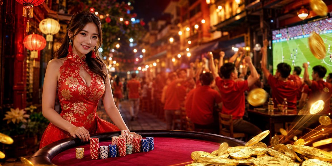 Khung cảnh giải trí casino và đánh giá tại Hà Nội với đèn lồng
